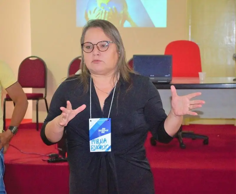 Consultora do SEBRAE, Mirna Escórcio.