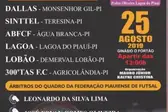 O torneio irá contar com a participação de cinco equipes vindas das cidades de Monsenhor Gil, Demerval Lobão, Água Branca, Teresina e da cidade anfitriã, Lagoa do Piauí. (Foto: )