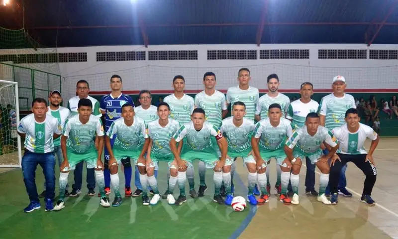 Seleção municipal de futsal.