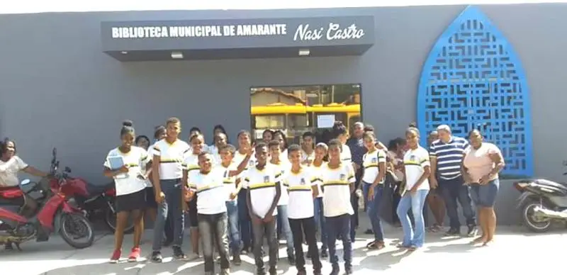 Alunos da rede municipal de educação