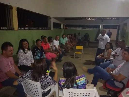 Prefeita Doquinha e equipe do INTERPI