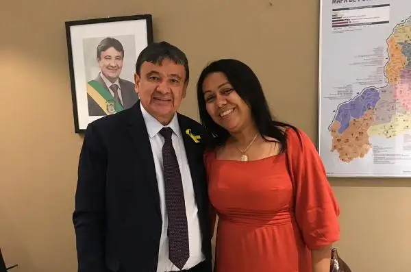 Governador Wellington Dias e Prefeita Doquinha