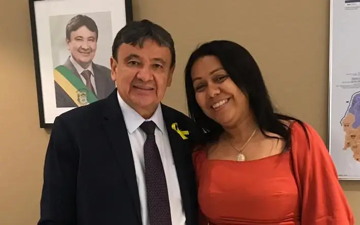 Governador Wellington Dias e Prefeita Doquinha