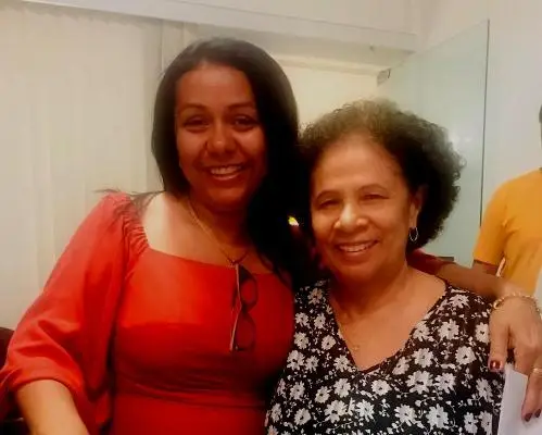 Prefeita Doquinha e a vice-governadora Regina Sousa