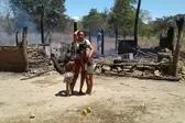 Casa incendiada (Foto: Realidade em Foco) (Foto: Realidade em Foco)