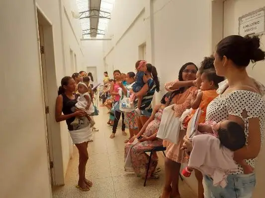 Atendimento de puericultura na UBS