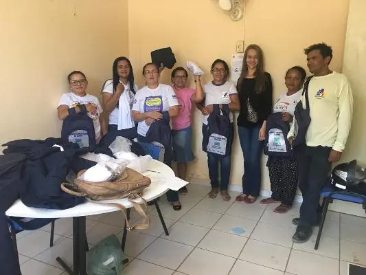 Entrega de uniformes