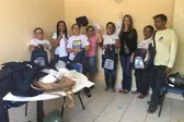 Entrega de uniformes  (Foto: Ascom)