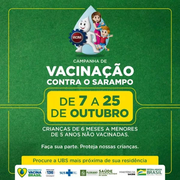 Campanha de Vacinação Contra o Sarampo