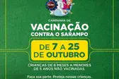 Campanha de Vacinação Contra o Sarampo (Foto: )