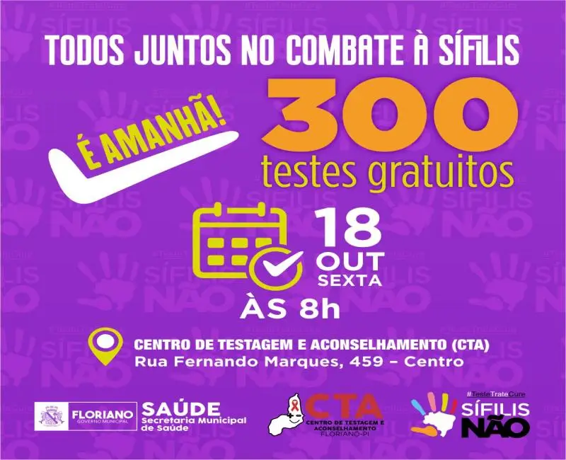 Dia Nacional de Combate a Sífilis