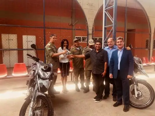 Prefeita Doquinha no Comando Geral da PM-PI