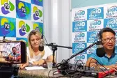 Vice-Prefeita Patrícia Pimentel na bancada do Jornal da Estação (Foto: )