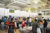 Loja com produtos doados pela Receita Federal (Ascom Ceir) (Foto: Ascom)