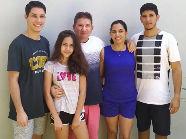 Zezinho e família
