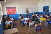 Aula do PROERD na Escola Idália de Brito (Foto: Ascom)