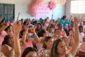 As atividades tiveram lugar no Centro Múltiplo-uso Carolina de Carvalho e contaram com a participação de mais de 100 mulheres lagoipienses. (Foto: )