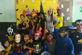 alunos no projeto Hallowwen- U.E Jarbas Passarinho (Foto: )
