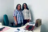 Prefeita Doquinha e D. Regina  (Foto: Ascom)