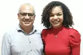 Vereador Manoel Filho e Katy Samara (Foto: Revista AZ)