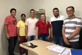 Vice-Prefeita recebeu os engenheiros na Câmara Municipal de Brasileira (Foto: )