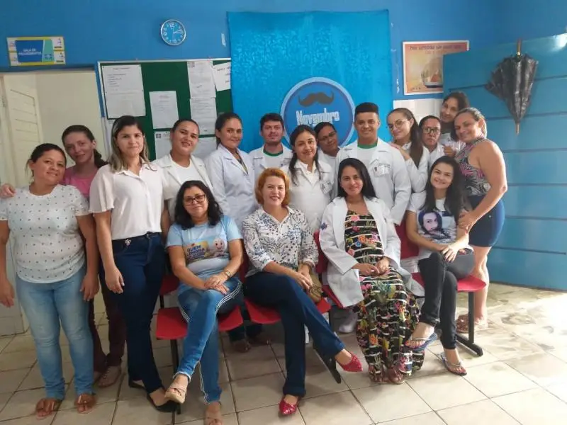 Equipe da secretaria de saúde 