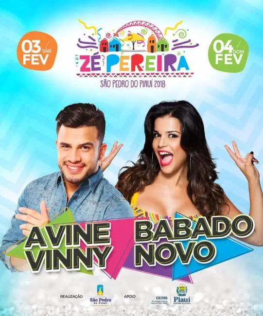 Confira as atrações do Zé Pereira de São Pedro do Piauí
