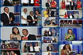 Momentos da cerimônia de lançamento (Foto: )