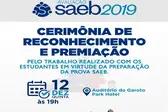 AVALIAÇÃO SAEB 2019 (Foto: )