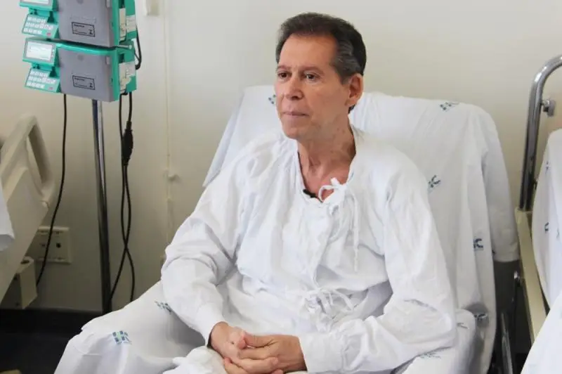 Vamberto era funcionário público aposentado de BH e sofria de um linfoma terminal. — Foto: Hugo Caldato/Hemocentro RP