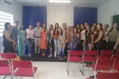 Palestra da Assistência Social  (Foto: Orientadora Francisca Mary)