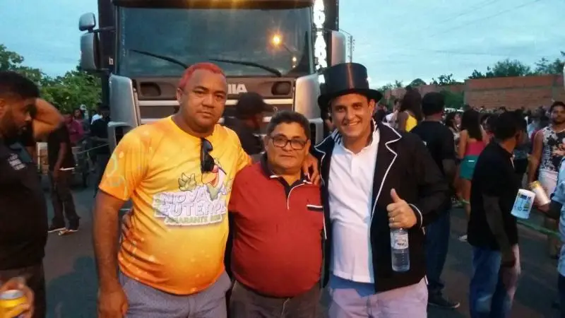 Secretário Ronaldo Brandão, Deputado Cicero Magalhães(deve ser o mais votado em Amarante neste pleito de 2018) e o Prefeito Diego Teixeira