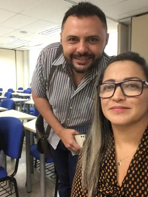 Secretário de Saúde Herbert César e a Coordenadora de Atenção Básica Márcia Heloísa - Foto: Reprodução