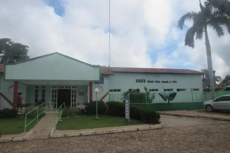 Unidade Básica Avançada de saúde de São João do Arraial (Foto: Leônidas Silva)