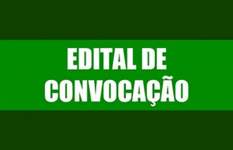 Edital de Convocação 002/2020