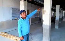 Chagas Santos, Mestre de Obras. (Foto: ASCOM - Prefeitura Municipal de Joaquim Pires.)