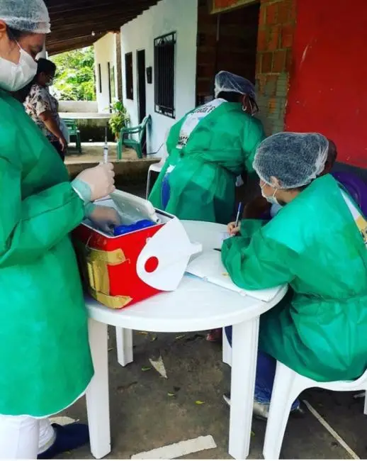 Equipe de Saúde.