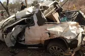 Bebê morre e homem fica gravemente ferido em acidente na BR 135 em Corrente (Foto: Portal Corrente)