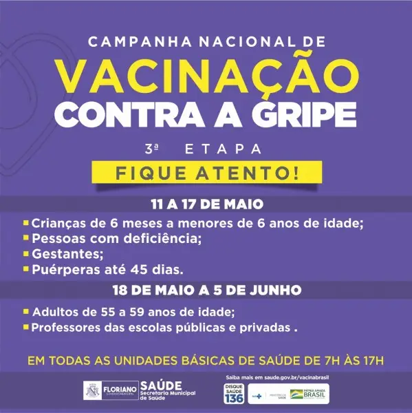 Campanha Nacional de Vacinação Contra a Gripe