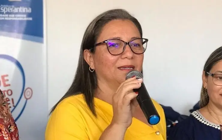 Vilma Amorim, da Prefeitura de Esperantina (Foto: Divulgação)