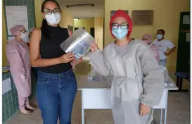 Distribuição-EPIs (Foto: Ascom)