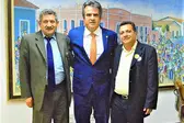 Senador Ciro Nogueira e o Prefeito Genival Bezerra. (Foto: ASCOM - Prefeitura Municipal de Joaquim Pires.)