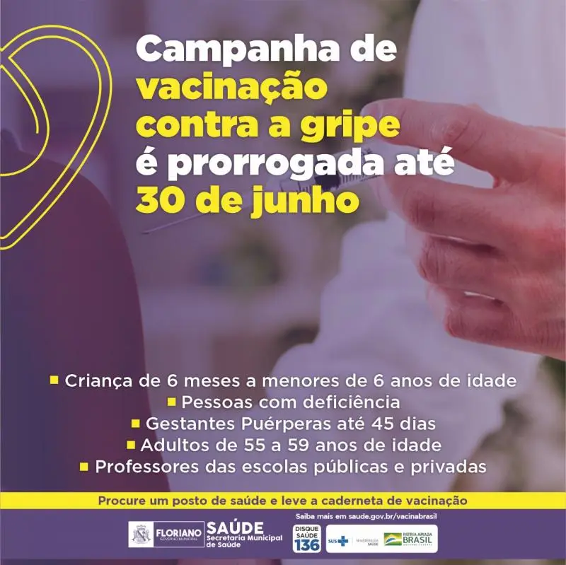Campanha de Vacinação Contra a Gripe