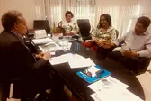Prefeita Doquinha com o presidente da Eletrobras (Foto: Prefeita Doquinha)