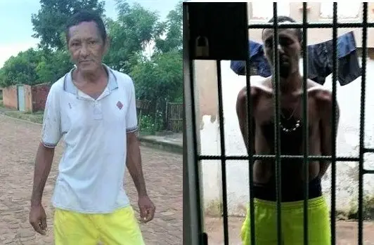 Vítima e acusado (Imagem: Divulgação PM)