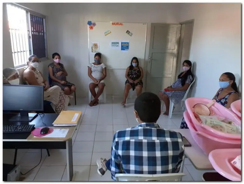 Reunião com gestantes