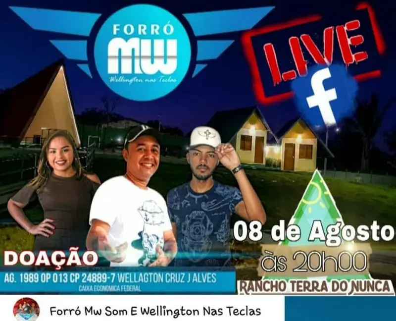 Imagem: Reprodução/Forró MW Som