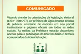  (Foto: Prefeitura de Água Branca/ SECOM)