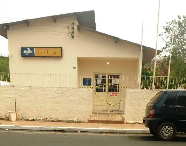 Agência alvo de arrombamento (Foto: Portal Diário do Norte)