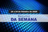 Os assuntos que foram destaques na cena política nacional, no decorrer da semana (19 a 24 de outubro de 2020) (Foto: Poder 360 e CNN)